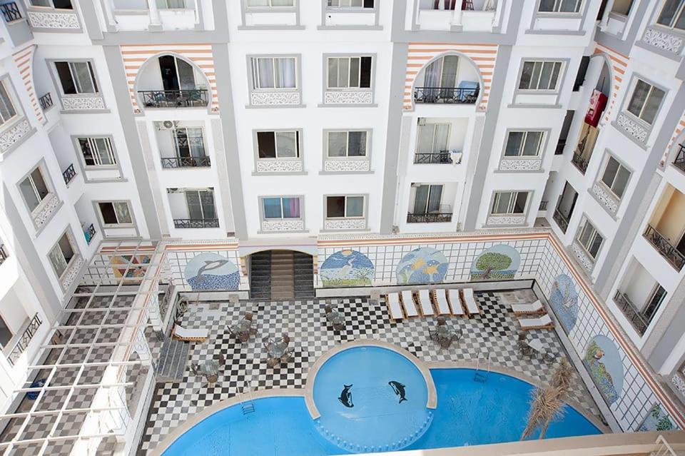 Studio Pool View Next To The Marina,Sheraton Plaza 320 الغردقة المظهر الخارجي الصورة